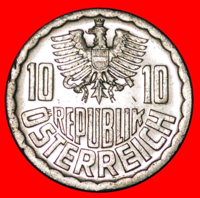 * EAGLE (1951-2001): AUSTRIA ★ 10 GROSCHEN 1979 MINT LUSTRE! LOW START ★ NO RESERVE!