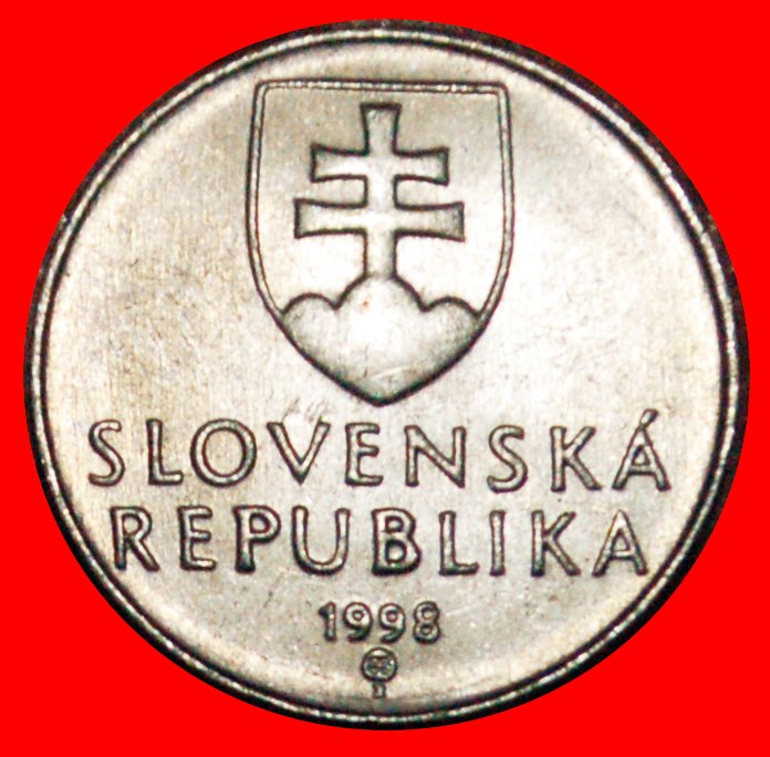  * BELFRY (1993-2003): SLOVAKIA ★ 10 HELLERS 1998 MINT LUSTRE! LOW START ★ NO RESERVE!   