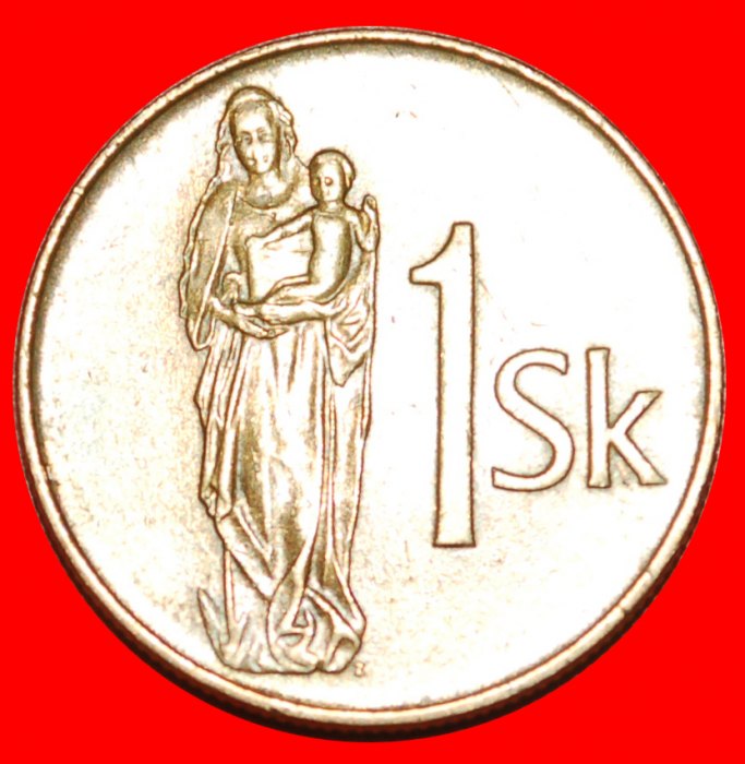 * CHRISTENTUM (1993-2008):SLOWAKEI ★ 1 KRONE 1993! OHNE VORBEHALT!