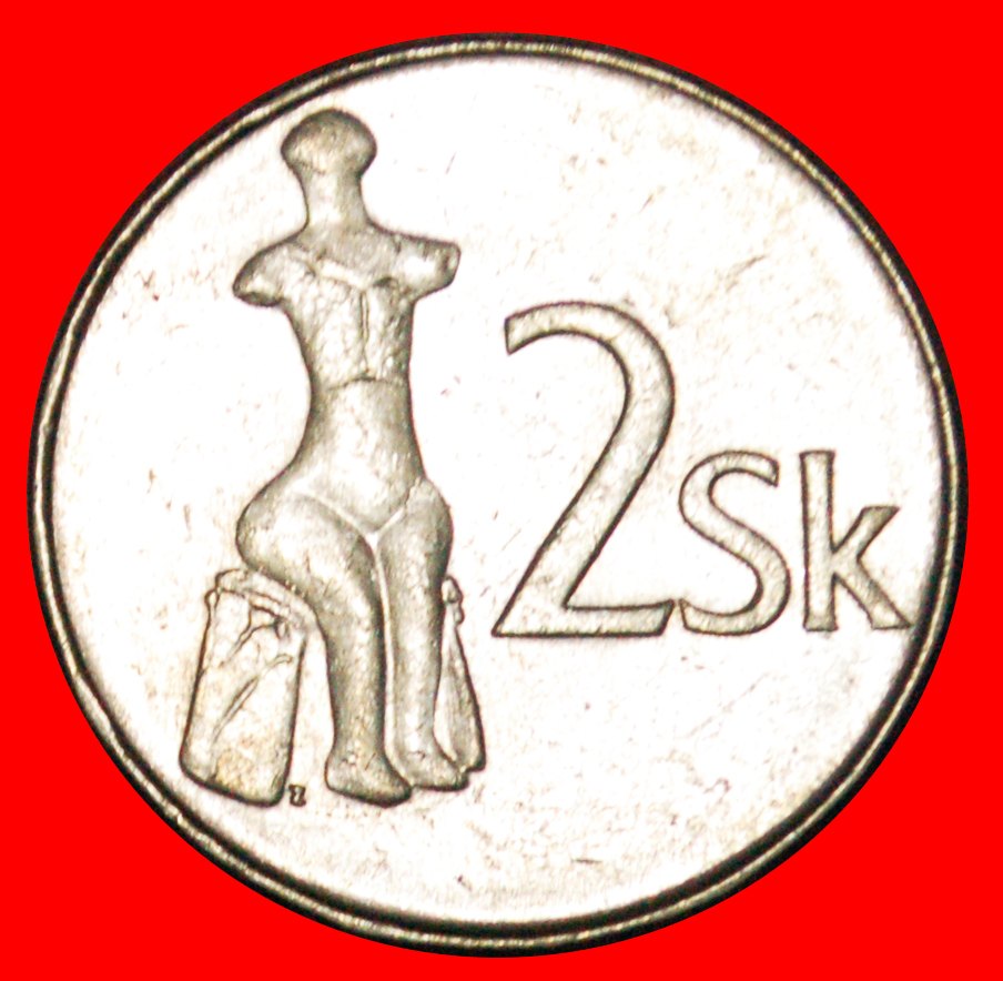  * VENUS OF HRADOK (1993-2008): SLOVAKIA ★ 2 CROWNS 1995! LOW START ★ NO RESERVE!   