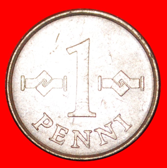  * KREUZ: FINNLAND ★ 1 PFENNIG 1979! OHNE VORBEHALT!   