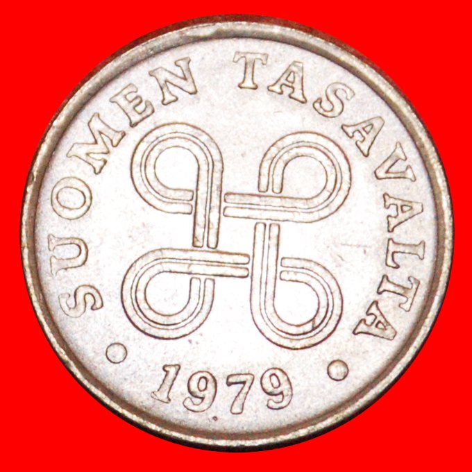  * KREUZ: FINNLAND ★ 1 PFENNIG 1979! OHNE VORBEHALT!   