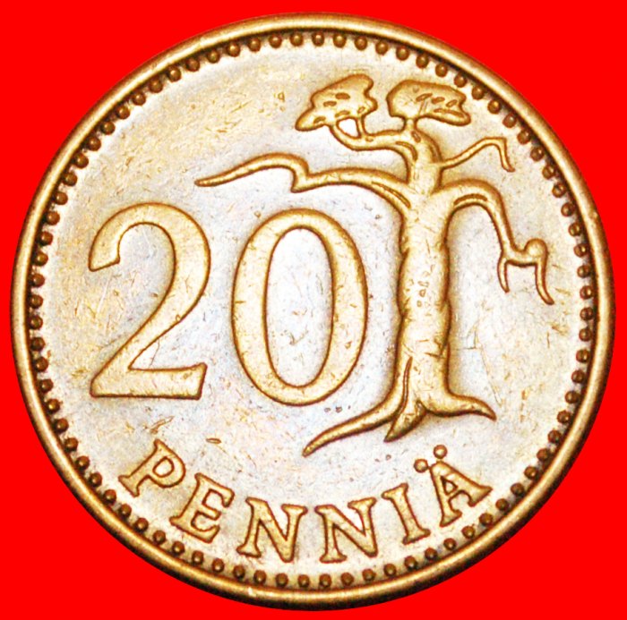 * PINE TREE (1963-1990): FINLAND ★ 20 PENCE 1965S! LOW START ★ NO RESERVE!