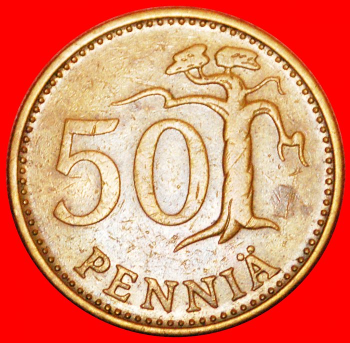 * PINE TREE (1963-1990): FINLAND ★ 50 PENCE 1963S! LOW START ★ NO RESERVE!