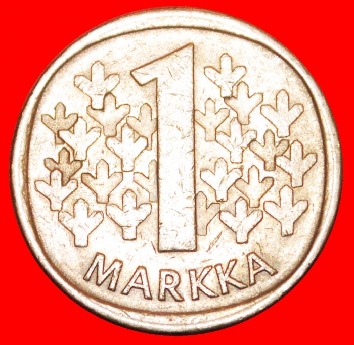  * LÖWE (1969-1993): FINNLAND ★ 1 MARK 1979K! OHNE VORBEHALT!   