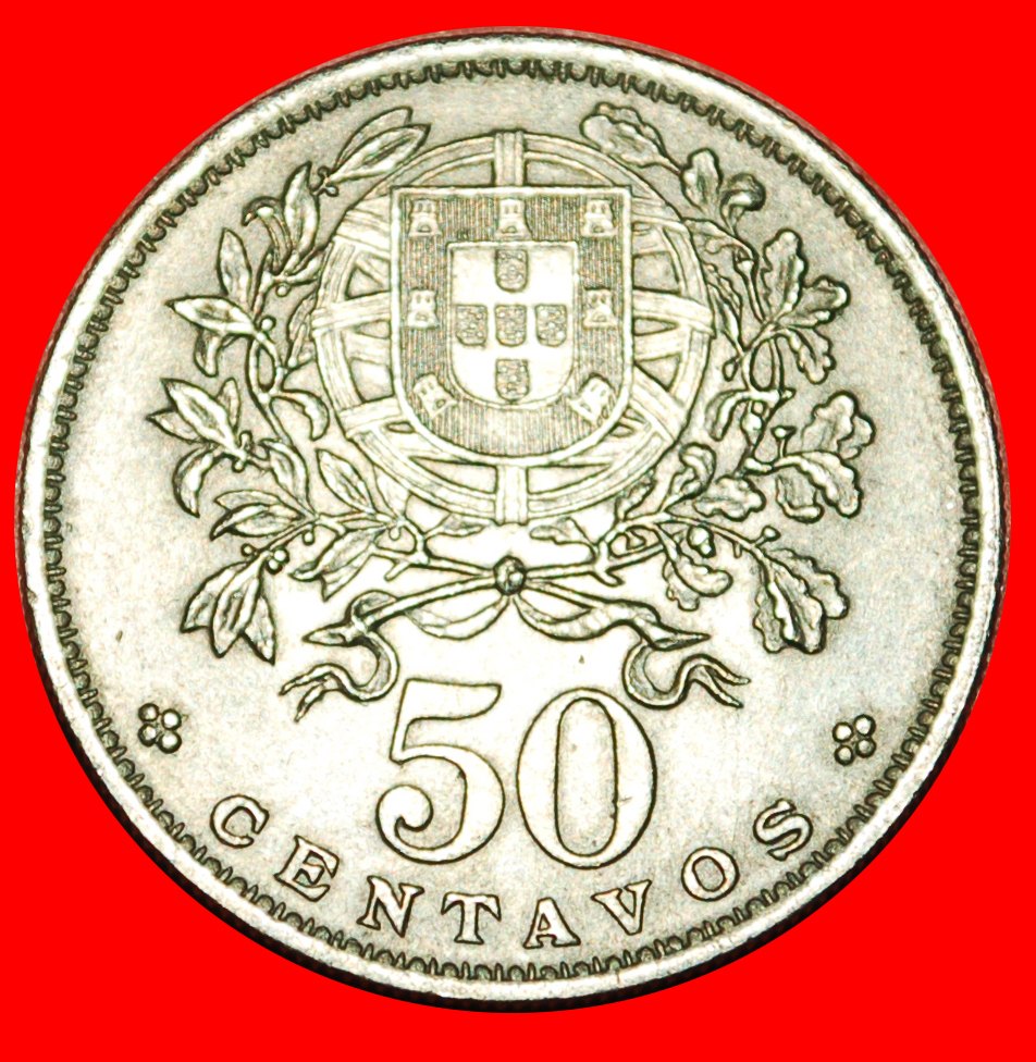  * LIBERTY (1927-1968): PORTUGAL ★ 50 CENTAVOS 1960! LOW START! ★ NO RESERVE!   