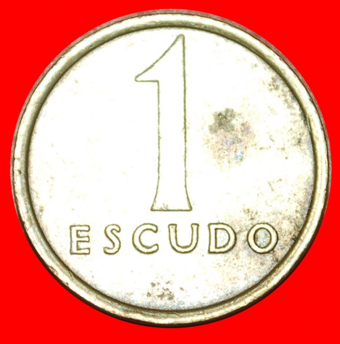  * COAT OF ARMS: PORTUGAL ★ 1 ESCUDO 1984! LOW START! ★ NO RESERVE!   