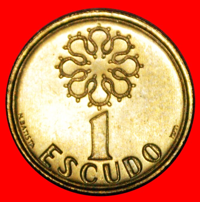 * NAVY KNOT (1986-2001): PORTUGAL ★ 1 ESCUDO 1999 UNC MINT LUSTRE! LOW START! ★ NO RESERVE!