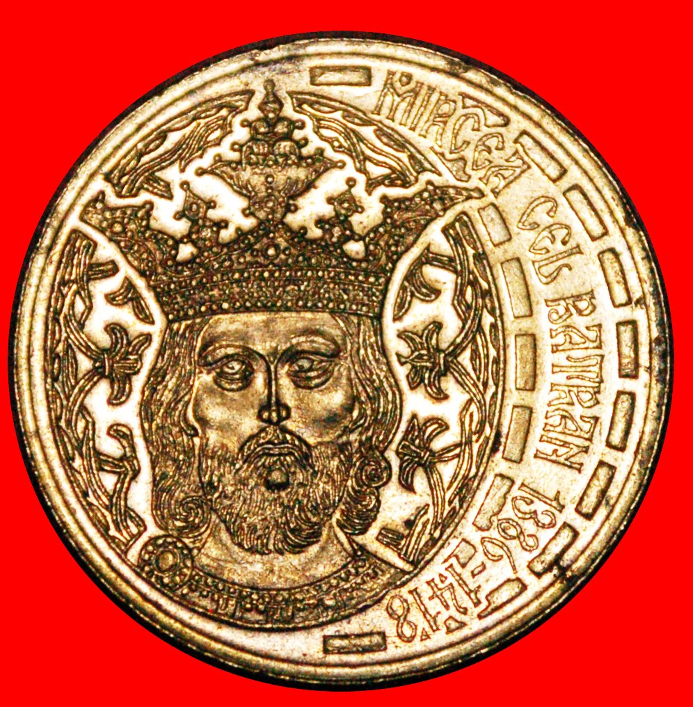  * MIRCEA the ELDER (1386-1418):ROMANIA★50 BANS 2011 MINT LUSTER (2011-2016)★LOW START! ★ NO RESERVE!   