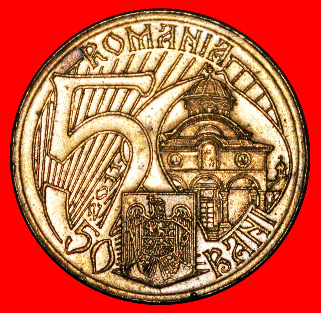  * MIRCEA the ELDER (1386-1418):ROMANIA★50 BANS 2011 MINT LUSTER (2011-2016)★LOW START! ★ NO RESERVE!   