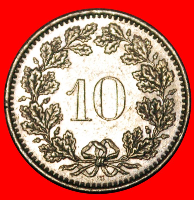  * LIBERTY (1879-2021): SWITZERLAND ★ 10 RAPPEN 1992B! LOW START! ★ NO RESERVE!   