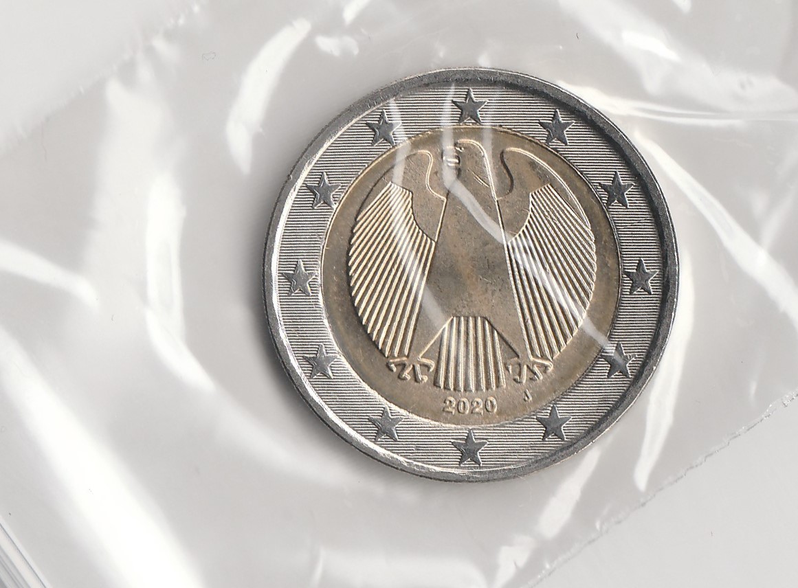 2 Euro Deutschland 2020 J (M663)
