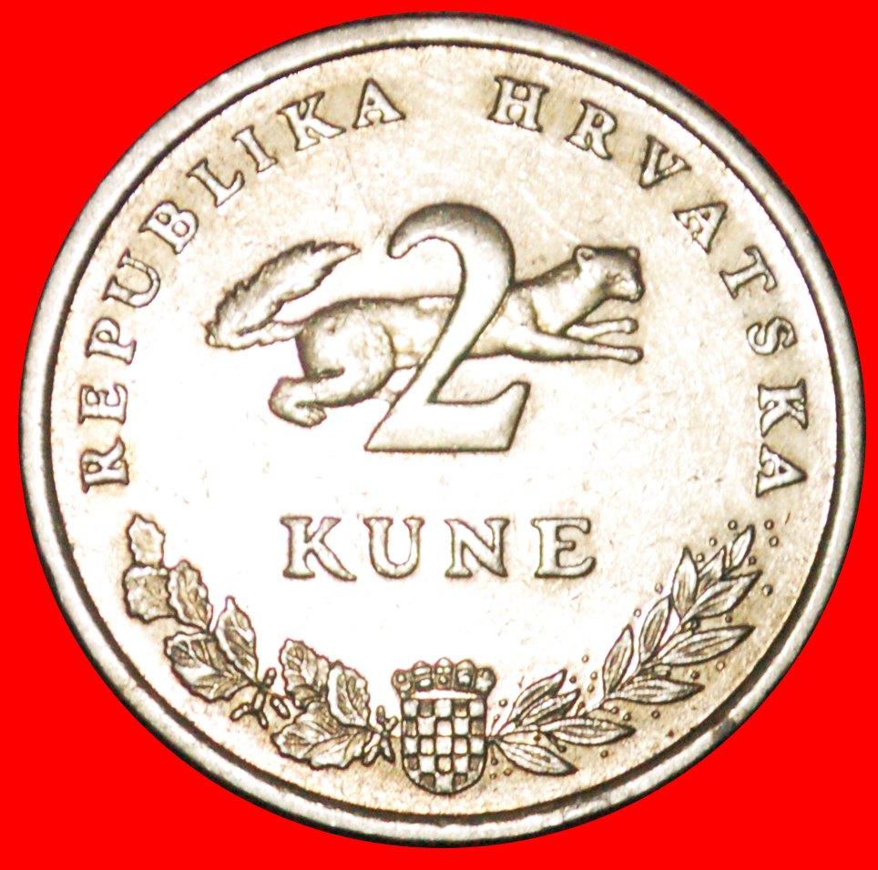  * FISH (1993-2019): CROATIA ★ 2 KUNA 2003.! LOW START ★ NO RESERVE!   