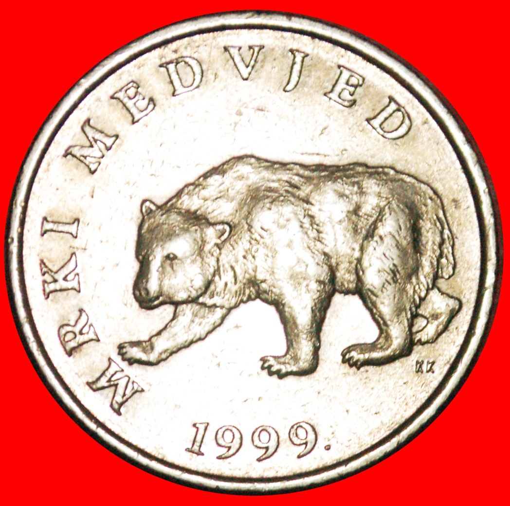  * BEAR (1993-2019): CROATIA ★ 5 KUNA 1999.! LOW START ★ NO RESERVE!   