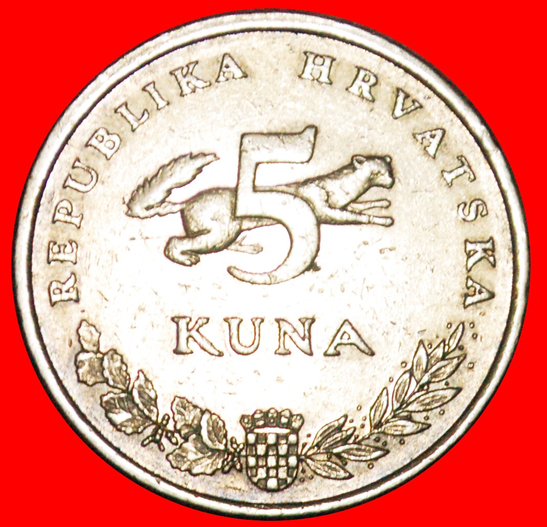  * BEAR (1993-2019): CROATIA ★ 5 KUNA 1999.! LOW START ★ NO RESERVE!   