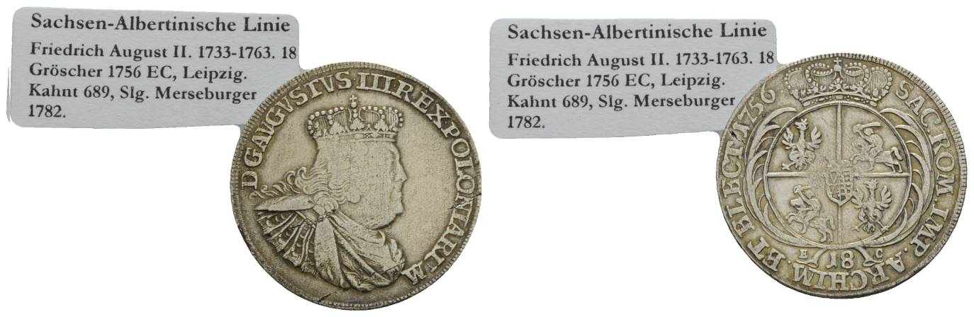  Altdeutschland; Kleinmünze 1756   