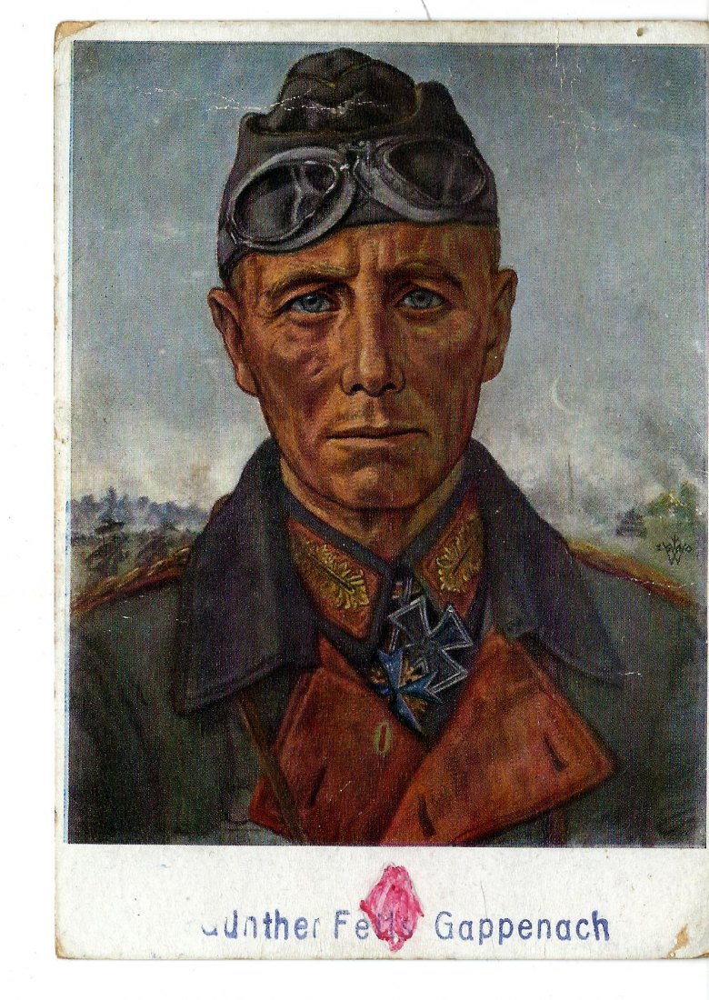  III Reich II Weltkrieg  Militaria Postkarte Rommel selten  Goldankauf Koblenz Maurer H 63   