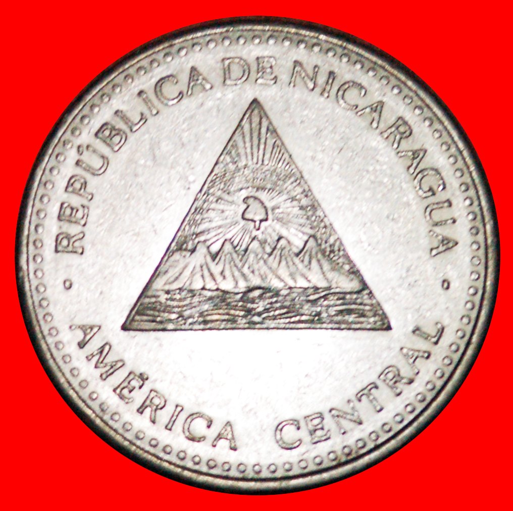  * RAINBOW (2002-2014): NICARAGUA ★ 1 CORDOBA 2007 MINT LUSTER! LOW START ★ NO RESERVE!   