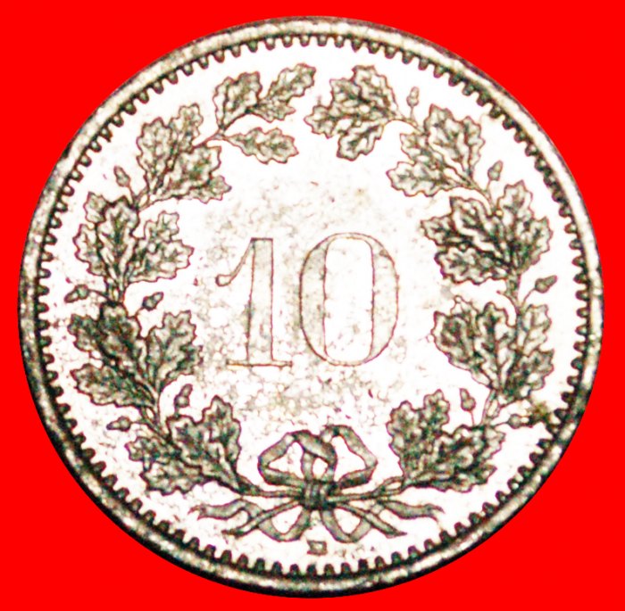  * LIBERTY (1879-2021): SWITZERLAND ★ 10 RAPPEN 1991B! LOW START ★ NO RESERVE!   