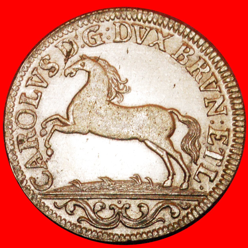  * CHARLES I (1735-1780): GERMANY ★ 1/6 THALER 1753 BRUNSWICK-WOLFENBUTTEL! LOW START ★ NO RESERVE!   