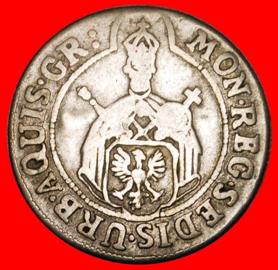  * AACHEN SILBER: DEUTSCHLAND ★ 3 MARCK 1754 SELTEN! NUR VERÖFFENTLICHT! OHNE VORBEHALT!   