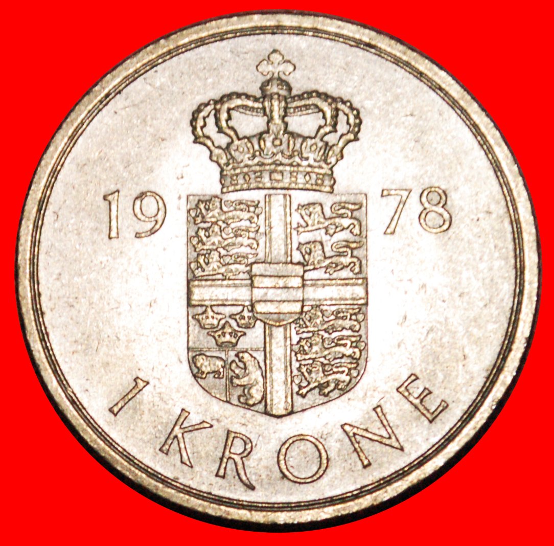  * GREENLAND and FAROE ISLANDS (1973-1989): DENMARK ★ 1 CROWN 1978! LOW START ★ NO RESERVE!   