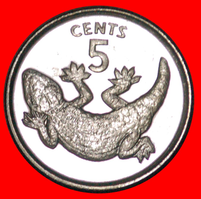  * TOKAY GEKKO: KIRIBATI ★ 5 CENTS 1979  MINT LUSTER! LOW START ★ NO RESERVE!   