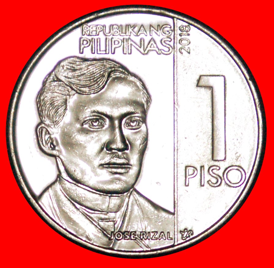  * FLOWER: PHILIPPINES ★ 1 PISO 2018 MINT LUSTRE! LOW START★ NO RESERVE!   