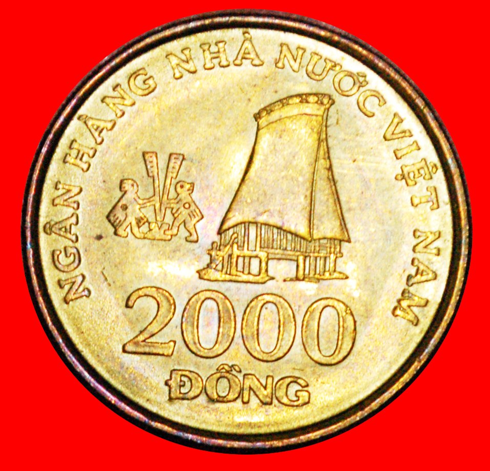  * FINLAND: VIETNAM ★ 2000 DONG 2003 UNC MINT LUSTER! LOW START★ NO RESERVE!   