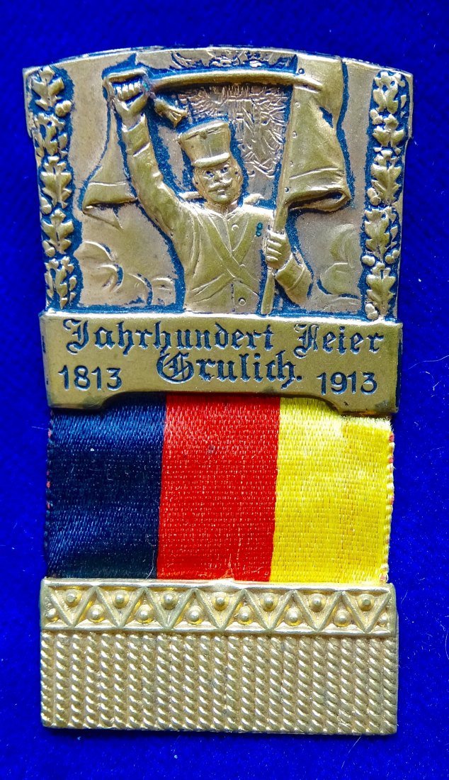  Grulich, Sudetenland, heute Kraliky, Tschechishe Republik, 1913 Hunderjahrfeier der Befreiungskriege   