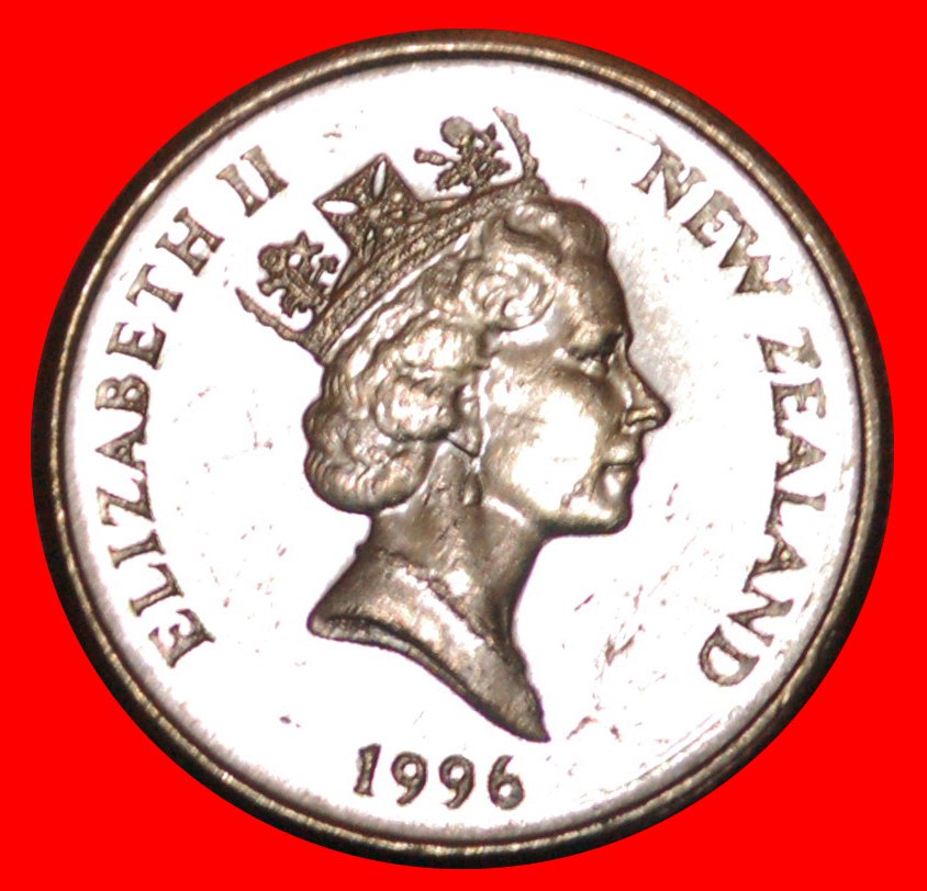  * NORWEGEN EIDECHSE: NEUSEELAND ★ 5 CENTS 1996 VZGL STEMPELGLANZ! OHNE VORBEHALT!   