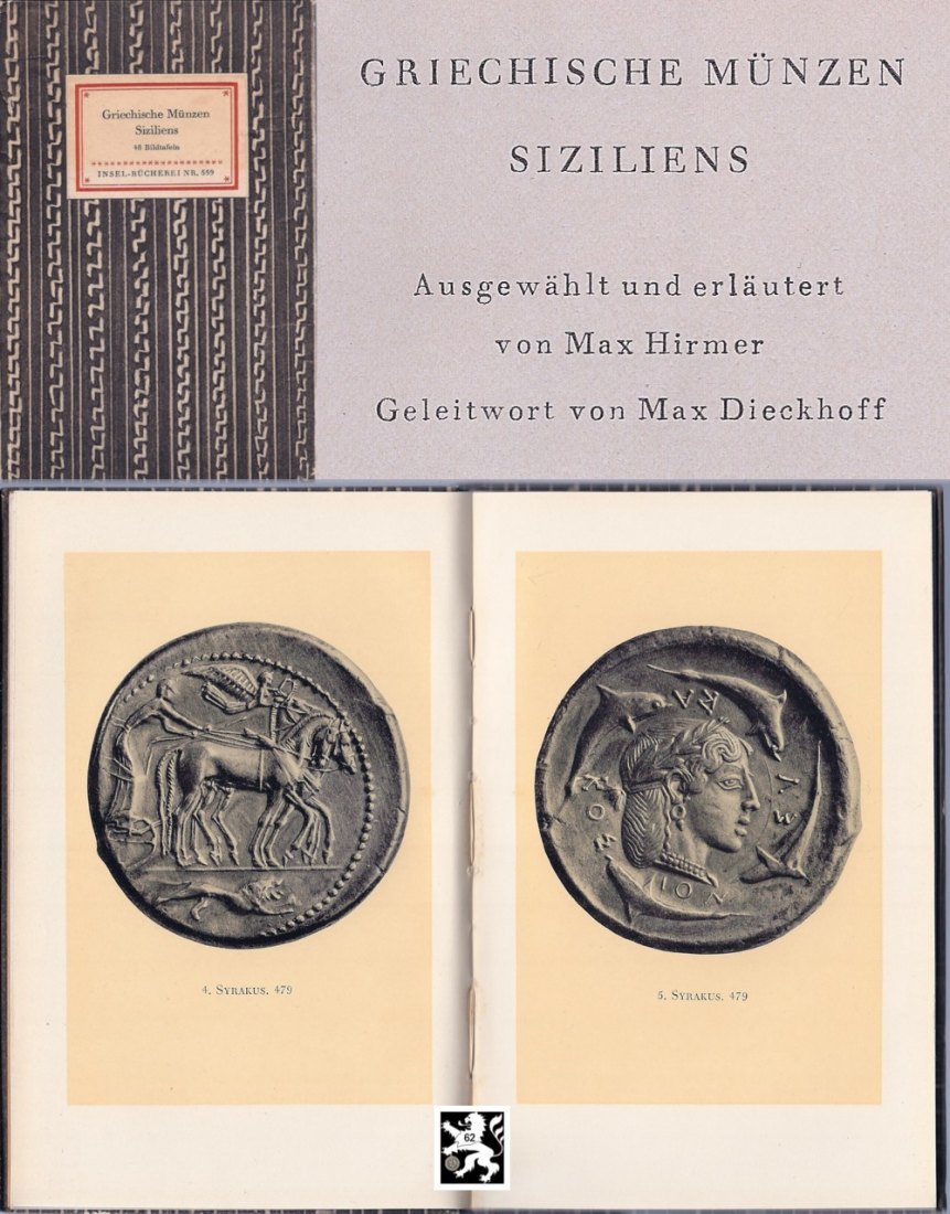  Hirmer - Griechische Münzen Siziliens (1952)   