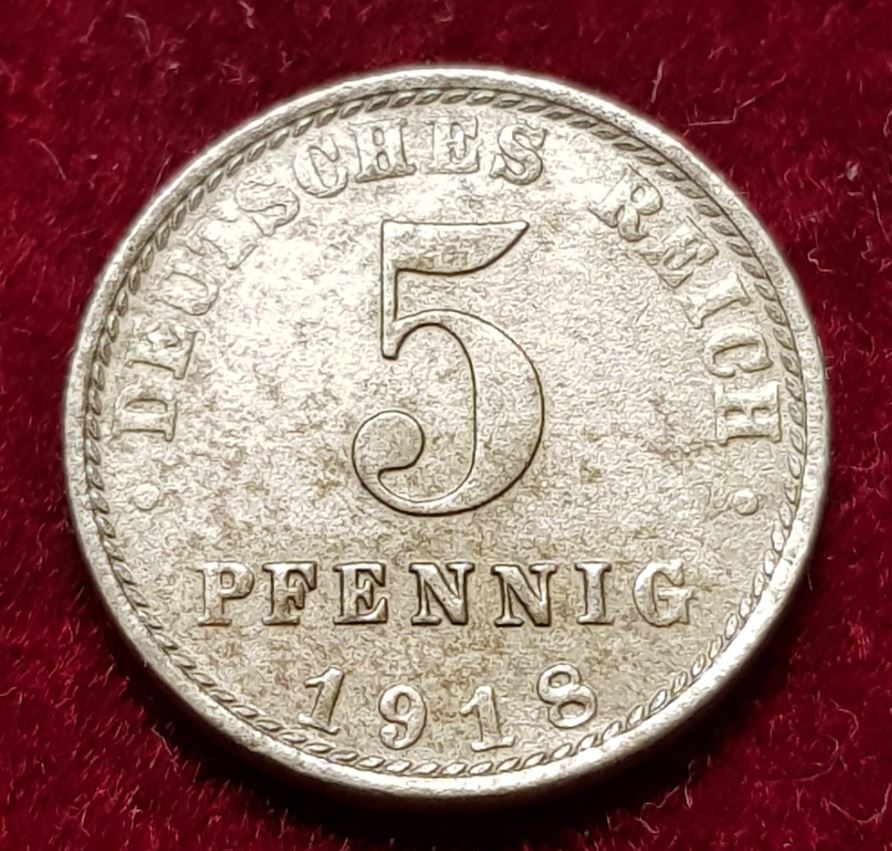 4402(4) 5 Pfennig (Deutschland) 1918/A in ss ...................................... von Berlin_coins   