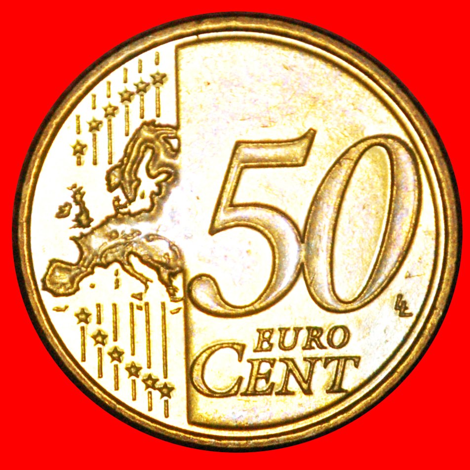  * GREECE: CYPRUS ★ 50 CENT 2012! SHIP NORDIC GOLD MINT LUSTER! LOW START★NO RESERVE!   