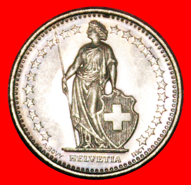  * WITH STAR (1983-2021): SWITZERLAND ★ 1/2 FRANC 2009B UNC MINT LUSTRE! LOW START★NO RESERVE!   