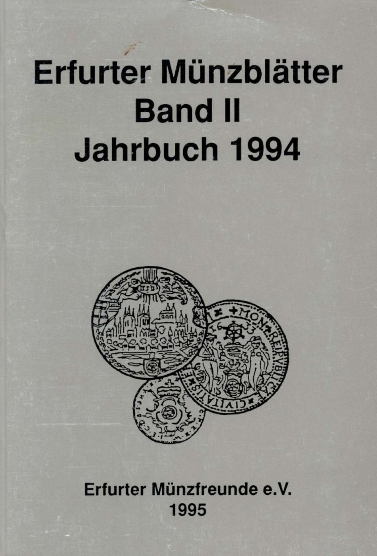  Erfurter Münzblätter Band (02) II. Jahrbuch 1994   