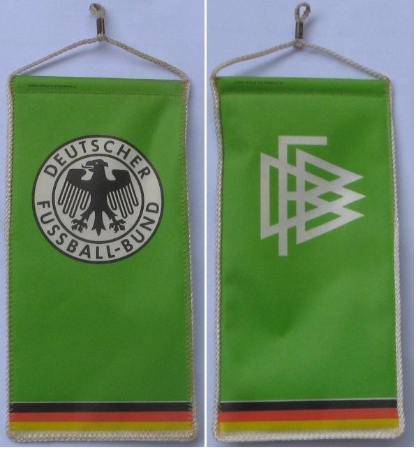  Pennant German Football Association – DFB, sizes: 100 x 205 mm.   