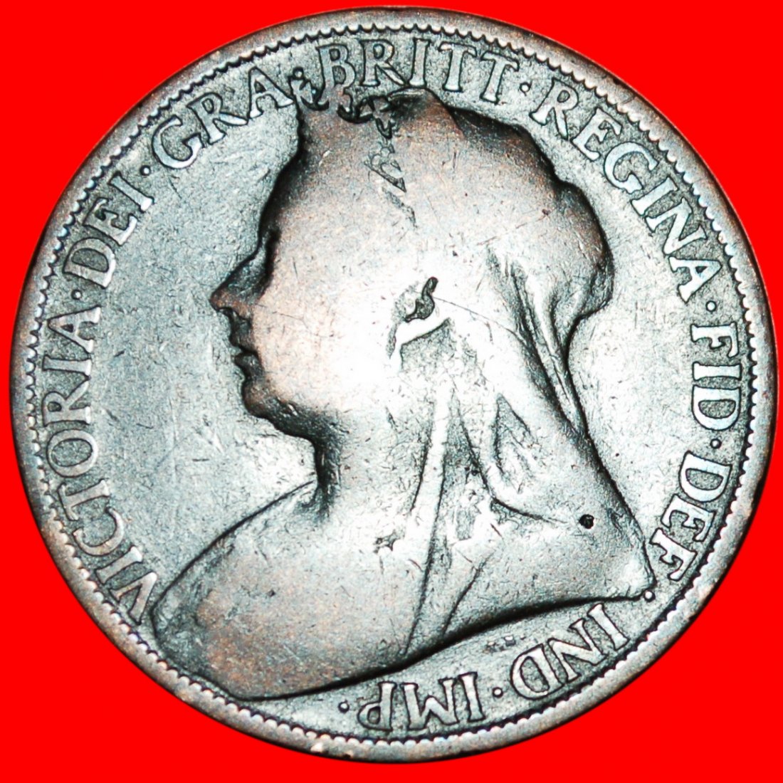  Ⰶ 2 SOLD MISTRESS OF SEAS: GREAT BRITAIN ★ PENNY 1899! VICTORIA (1837-1901) LOW START! ★ NO RESERVE!   