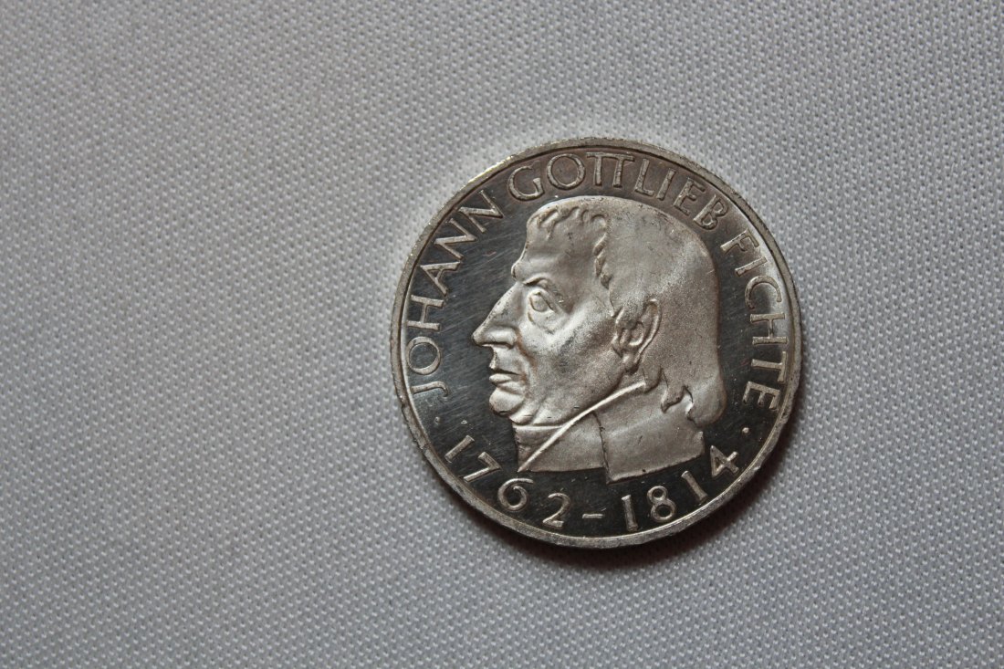 5 DM Johann Gottlieb Fichte 1964 J ST (zaponiert)