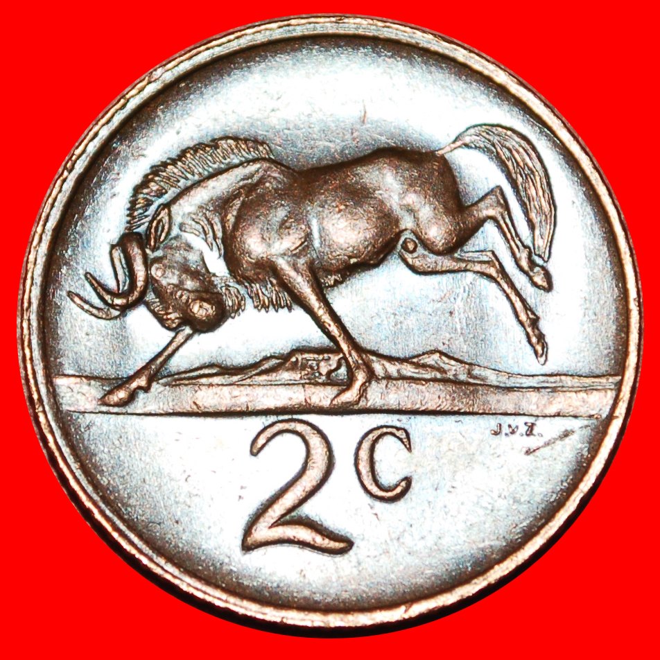  * GNUS: SÜDAFRIKA ★ 2 CENTS 1971 STEMPEL A! OHNE VORBEHALT!   