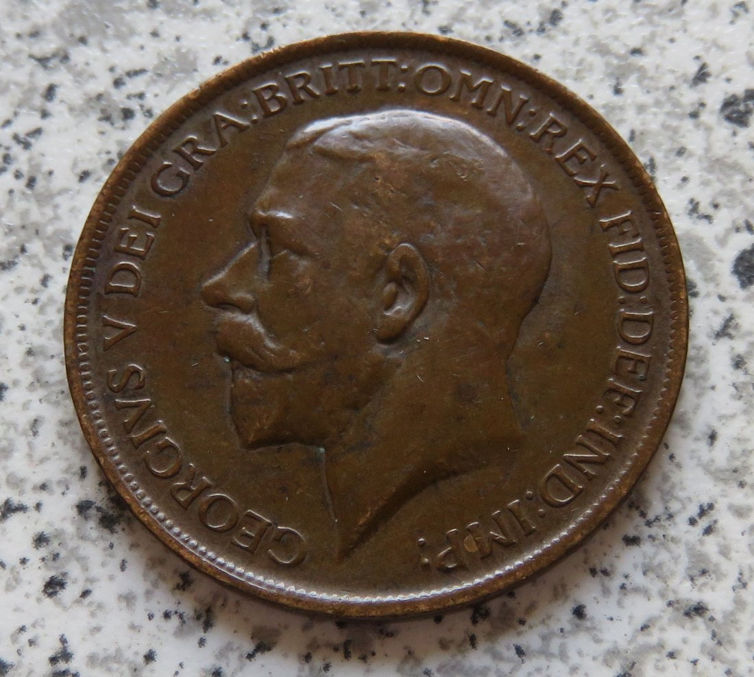  Großbritannien One Penny 1911 (3)   