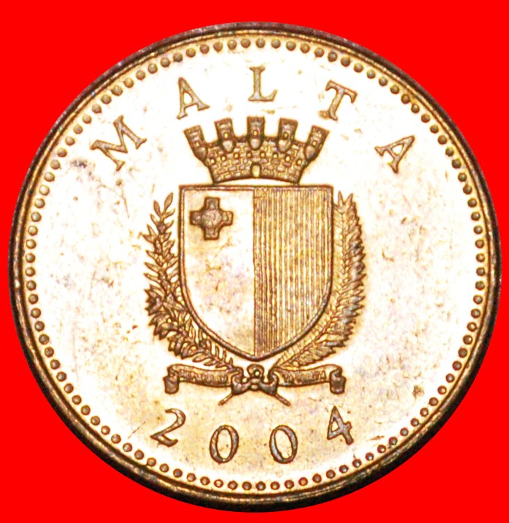  * GROSSBRITANNIEN (1991-2007): MALTA ★ 1 CENT 2004 WIESEL! OHNE VORBEHALT!   