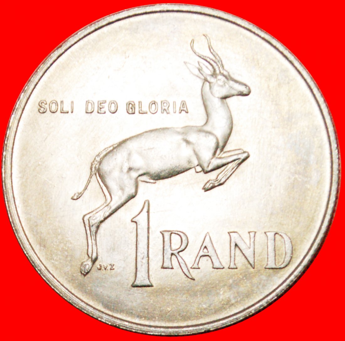 * SPRINGBOCK: SÜDAFRIKA ★ 1 RAND 1983 STG STEMPELGLANZ! ENTDECKUNG MÜNZE! OHNE VORBEHALT!