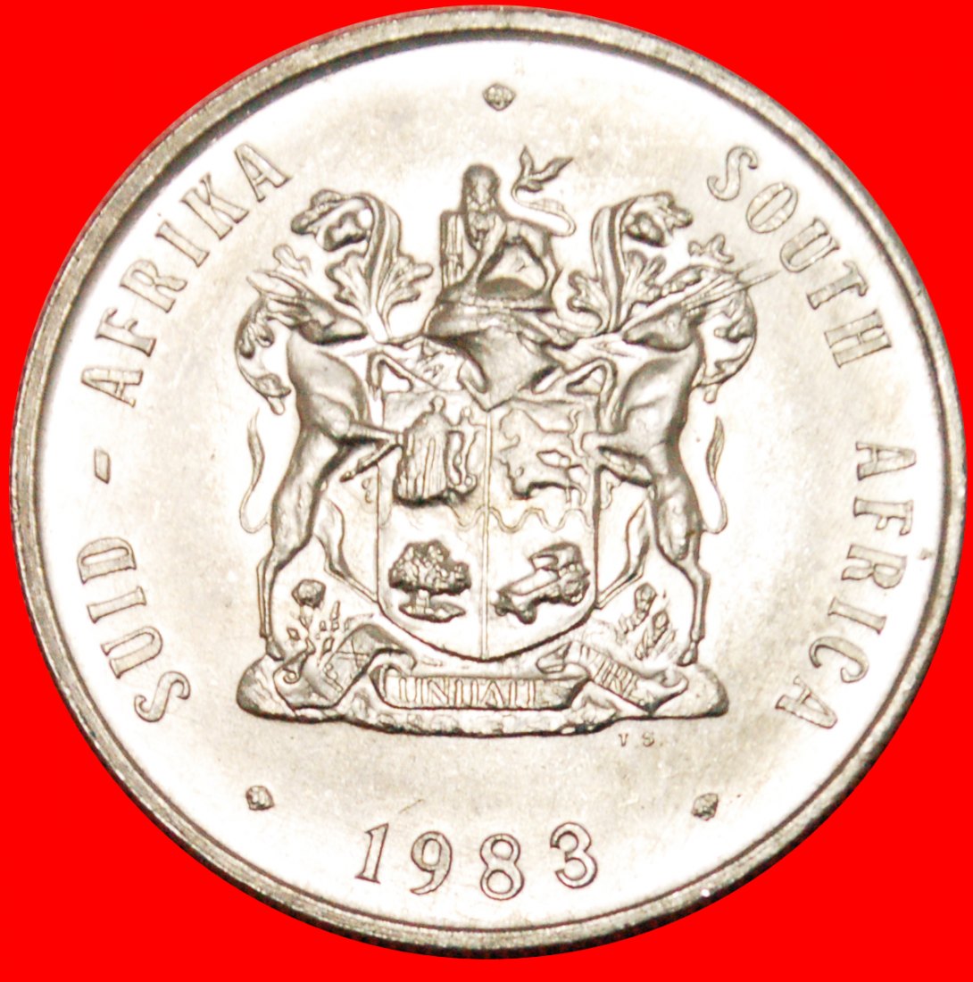  * SPRINGBOK: SOUTH AFRICA ★1 RAND 1983! UNC! DISCOVERY COIN! TO BE PUBLISHED★LOW START ★ NO RESERVE!   