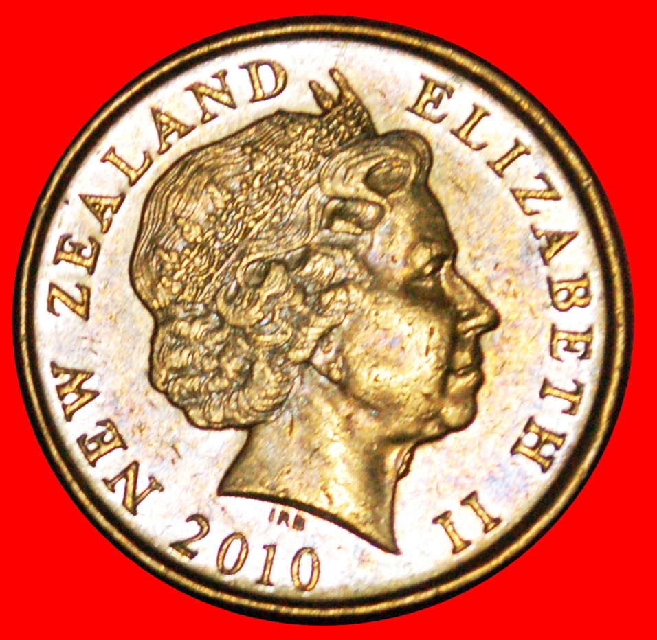  * GROSSBRITANNIEN KIWI-VOGEL (1999-2021): NEUSEELAND 1 DOLLAR 2010! ★OHNE VORBEHALT!   