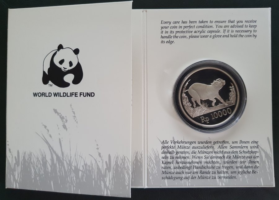Konvolut mit 485,17g Feinsilber -WWF-