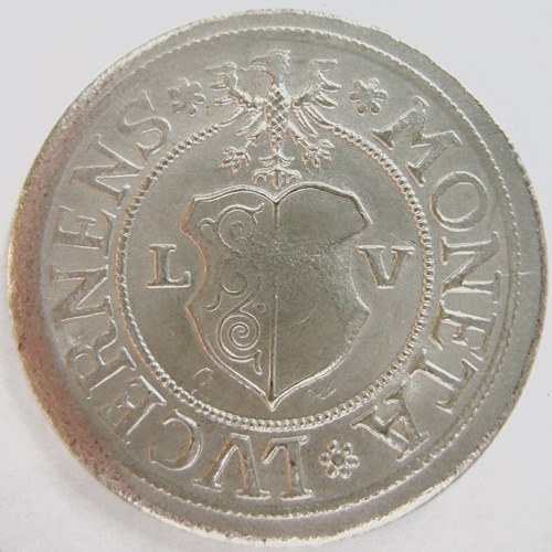  Schweiz Medaille Zinn, Museum Luzern, 1986   