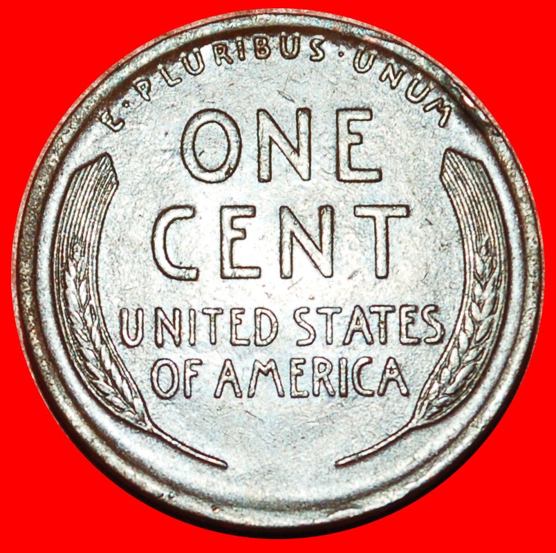 Ⰶ WEIZEN PENNY (1909-1958): USA ★ 1 CENT 1912! LINCOLN (1809-1865)! OHNE VORBEHALT!   