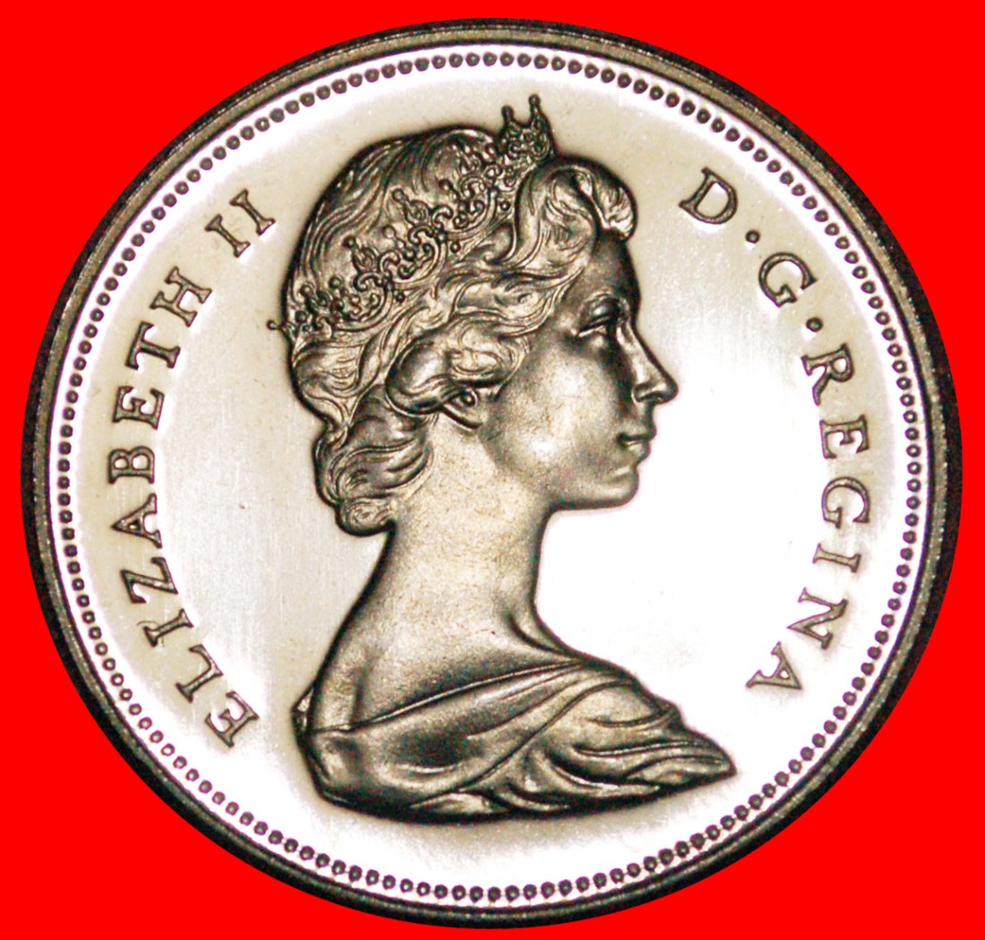  * LION (1968-1989): CANADA ★ 50 CENTS 1971! PROOF-LIKE MINT LUSTRE!★LOW START ★NO RESERVE   