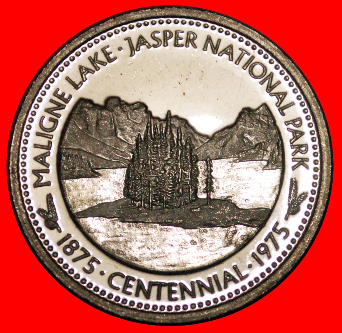  * JASPER: CANADA ★ DOLLAR 1875 1975 PROOF MINT LUSTRE UNCOMMON! ★LOW START ★NO RESERVE   